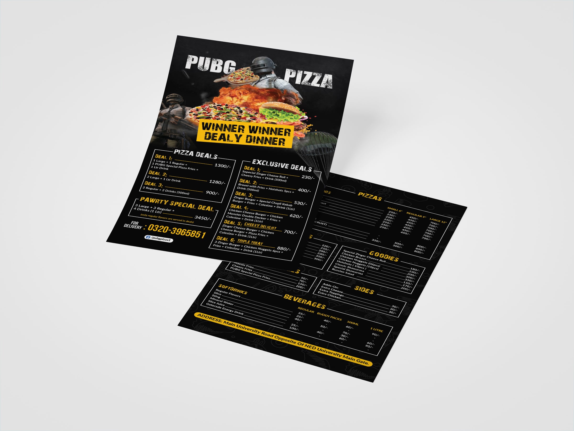 Flyer and Catalog Design Sample for Business Marketing in Cambridge, UK