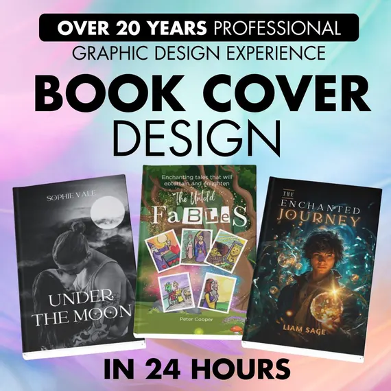 Book cover design Services in Cambridge, UK 2026 for authors and publishers