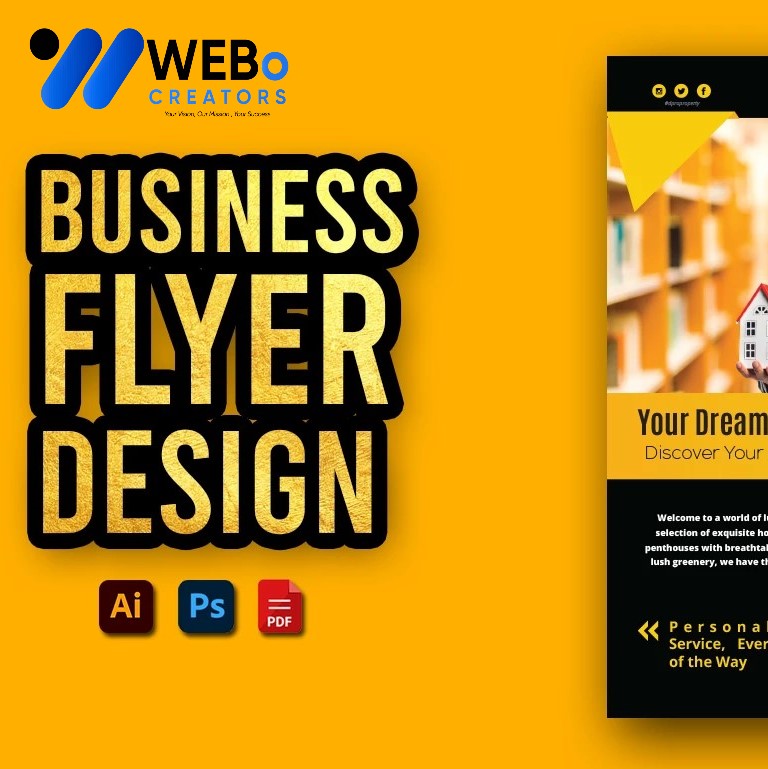 Creative Flyer Design for Moving Company in Cambridge, UK | Flyer for Removals Services