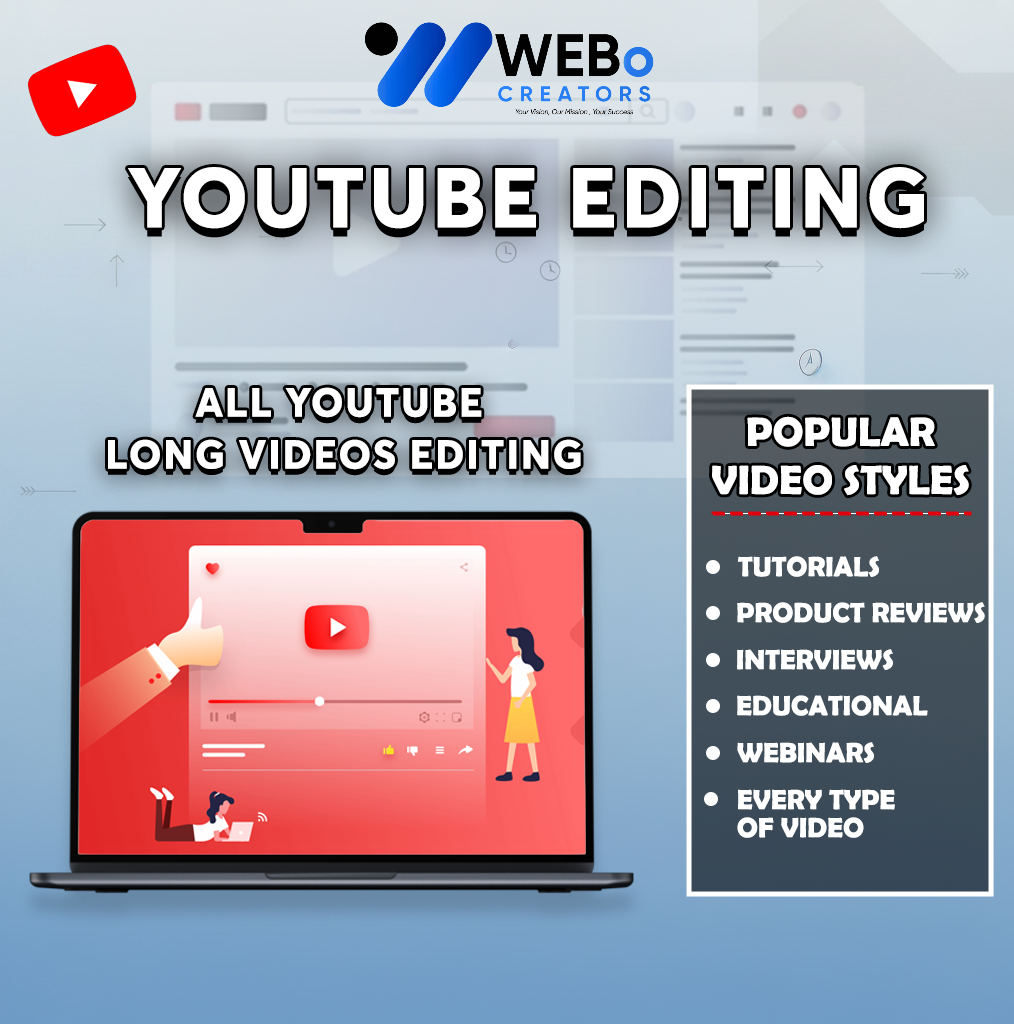 YouTube Video Editing Services at Affordable Cost - Hire Experienced YouTube Video Editors in Cambridge, UK